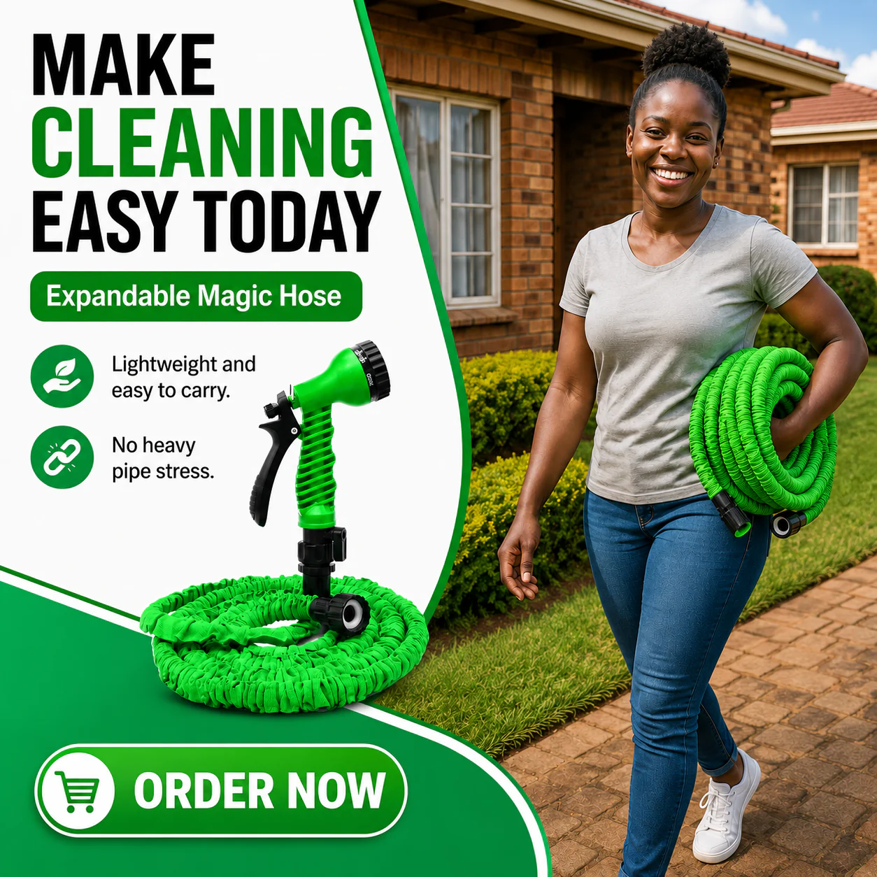 EXPANDABLE GARDEN HOSE
