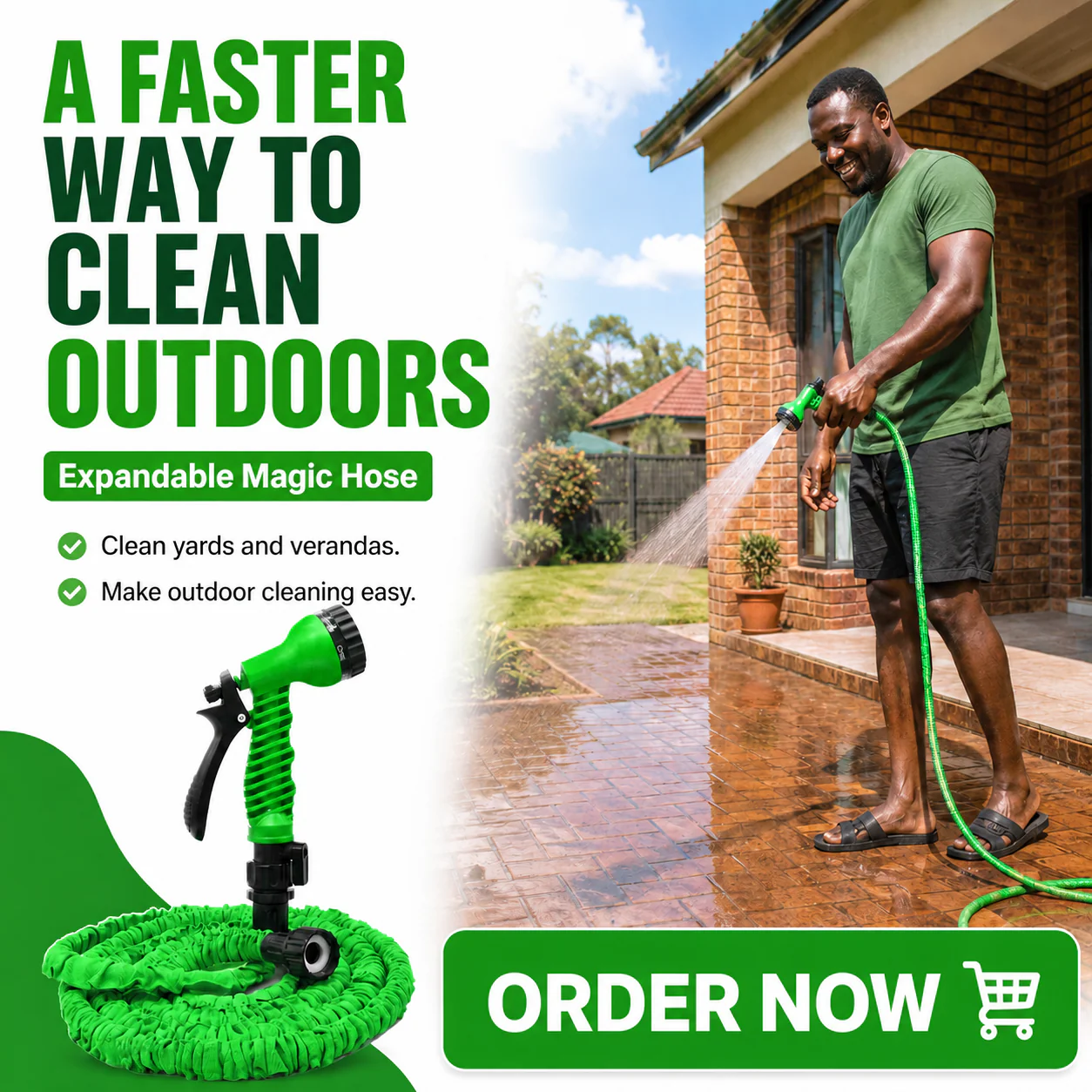 EXPANDABLE GARDEN HOSE